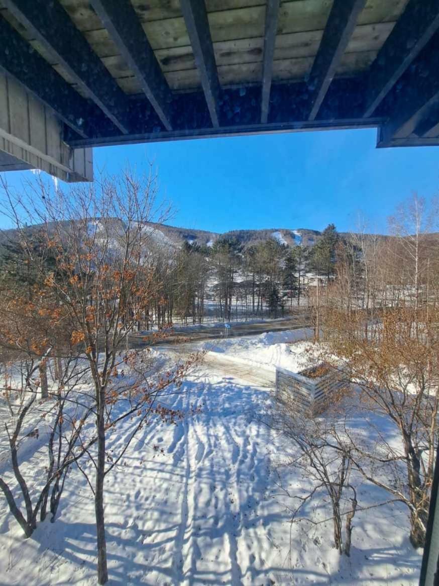 Superbe Condo Face Aux Pentes De Ski Stoneham!!! Kültér fotó